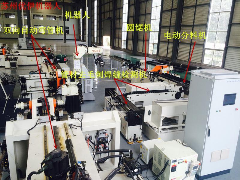 管材加工自动流水线