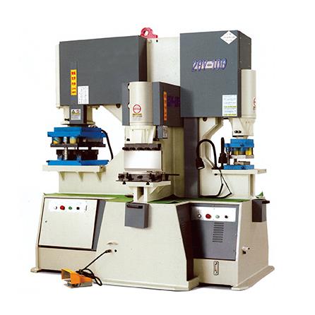 液压三头冲孔机