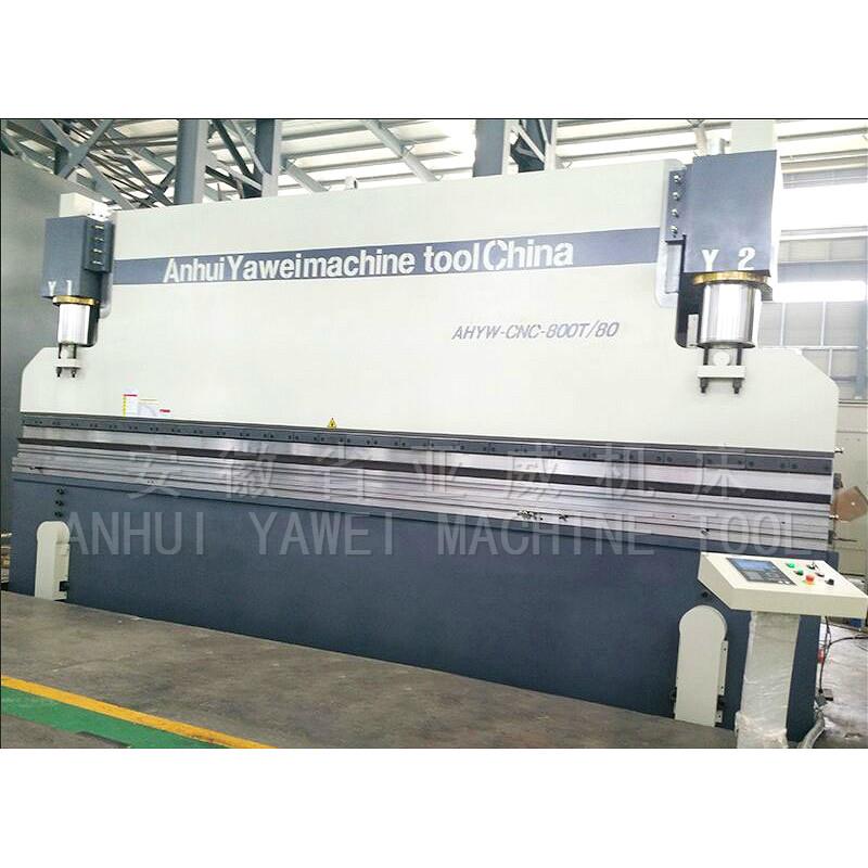 YWB电液伺服数控折弯机800T/8000