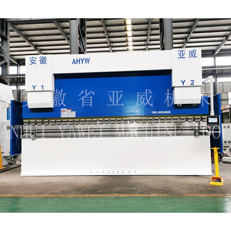 YWS油电混合伺服泵控折弯机500T/6000