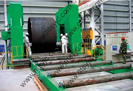 大型上辊数控万能式卷板机