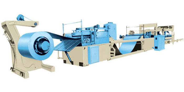 开卷校平剪切生产线