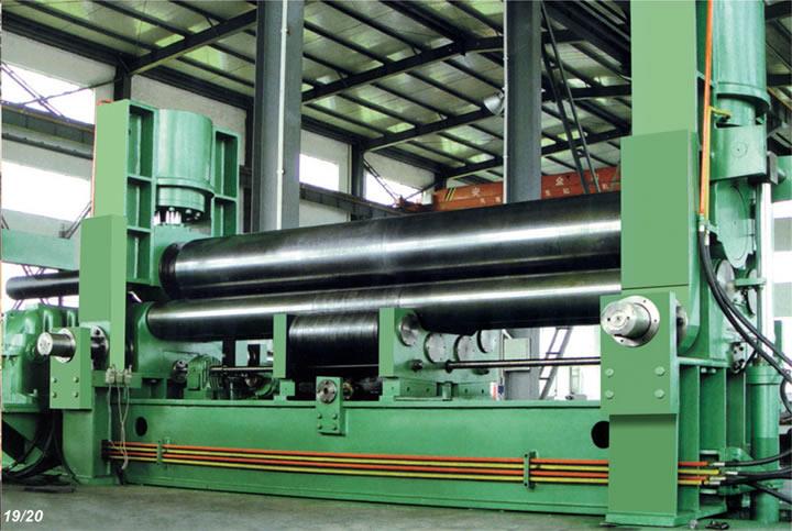 W11S系列大型上辊万能式卷板机