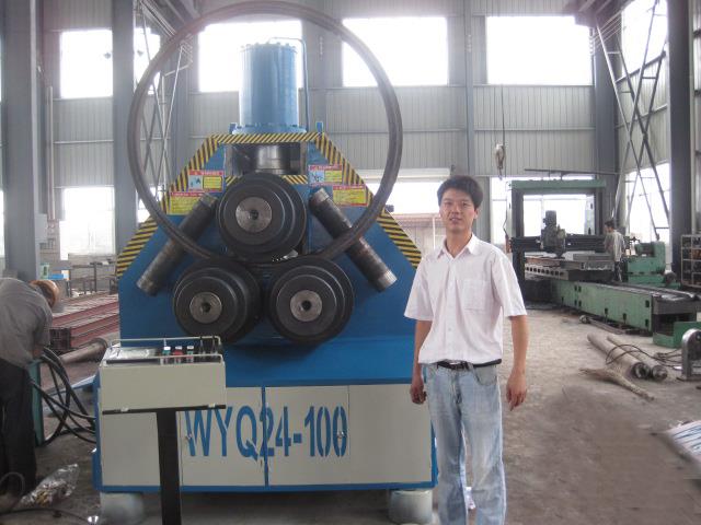 WYQ24-100型材弯曲机