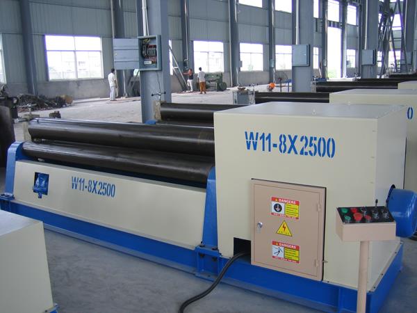 W11-8×2500机械三辊卷板机