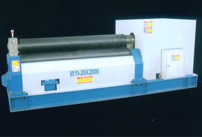 W11机械式三辊对称卷板机