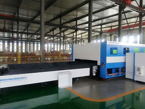 互换式双工作台光纤激光切割机