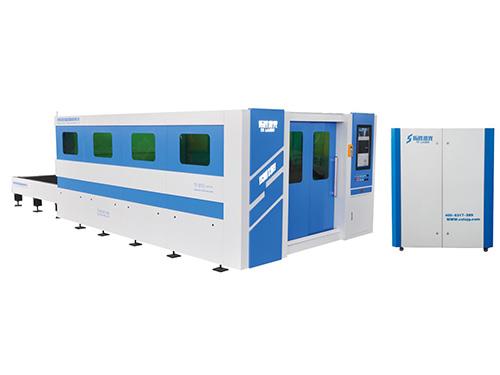 互换式双工作台光纤激光切割机