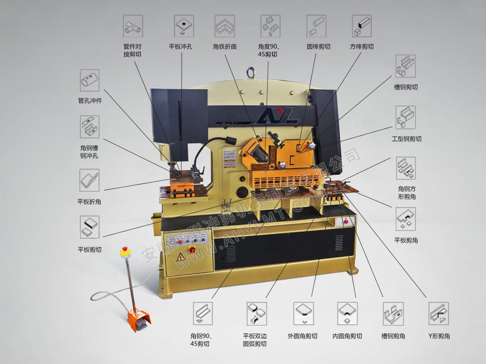 Q35KL-90液压压料联合冲剪机