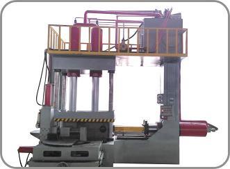 YWT系列不锈钢、碳钢、合金钢弯头芯棒冷挤成型机