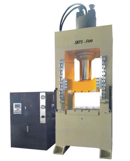 DKFS系列伺服框架导轨式拉伸液压机