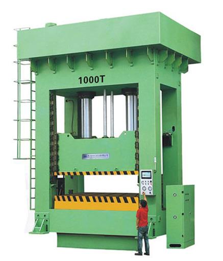 DKL系列框架式导轨液压成型机