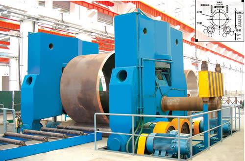 W11S大型上辊万能式卷板机