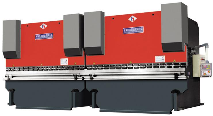 2-WY67Y/K系列双机联动液压板料数控折弯机