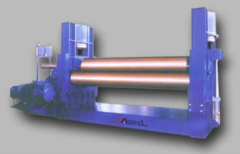 液压式三辊卷板机