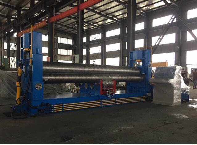 液压三辊对称式卷板机