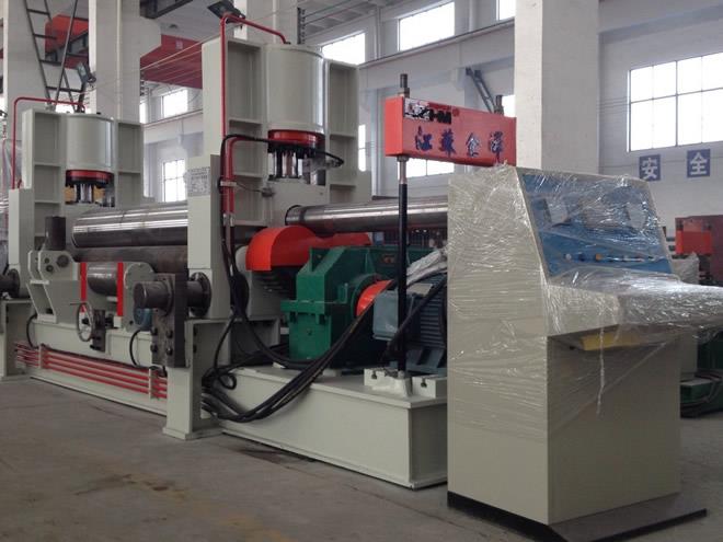 上辊万能式卷板机