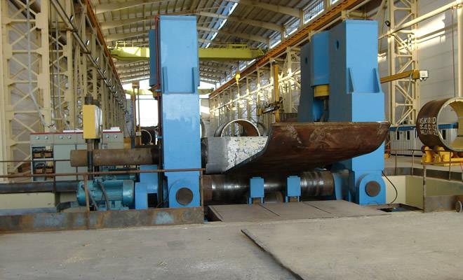 120x3200上辊万能卷板机