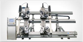 铝门窗数控四头组角机