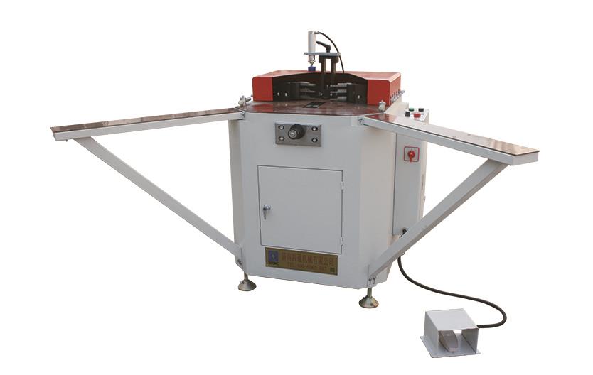 铝门窗下沉式重型同步组角机