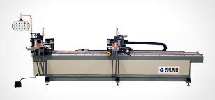 铝门窗双头组角机