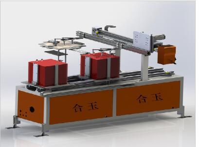 双工位材料自动升降机