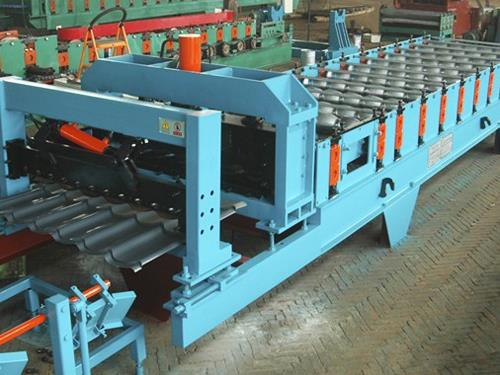 1100型偏圆弧琉璃瓦机