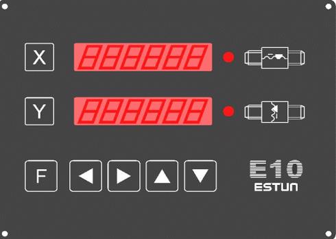 E10剪折机床专用数显装置