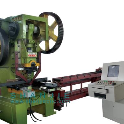 SJAP16数控角钢简易冲孔生产线