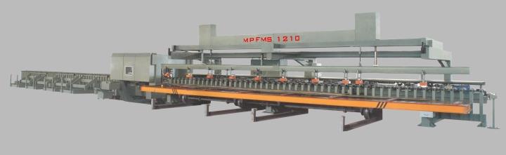 汽车纵梁冲孔生产线