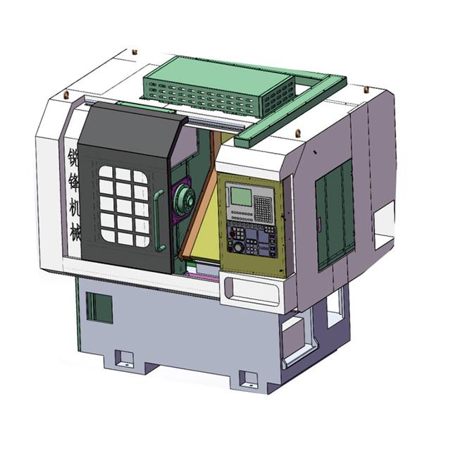 45°斜轨排刀式数控车床（标配）