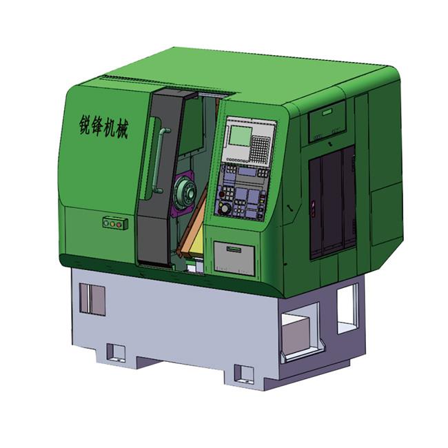 45°斜轨排刀式数控车床（高配）