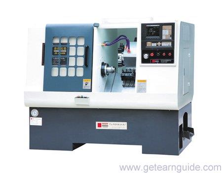 JSX-46/D斜床身旋转刀塔数控车床