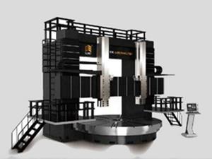 普通双柱立式车床