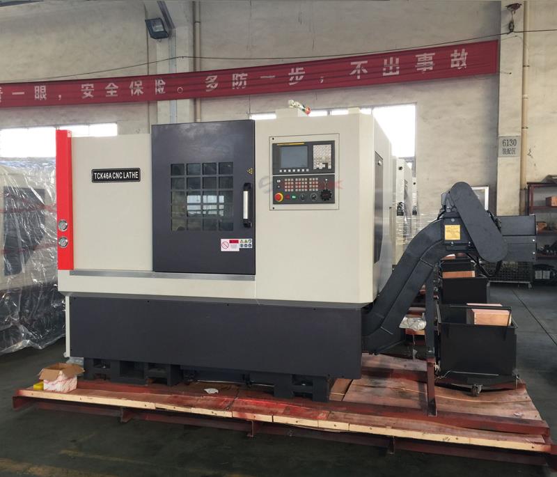 TCK50A斜床身线轨数控车床