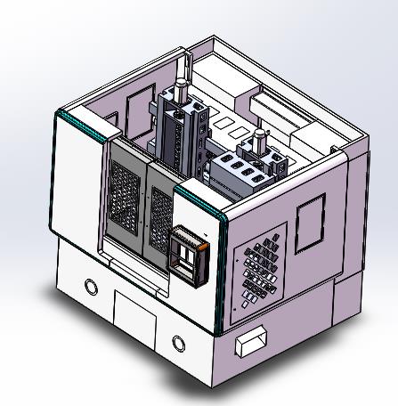 双刀架数控立车