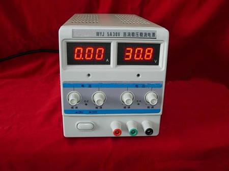 WYJ-0-5A 0-30V 单路可调（固定）直流稳压电源