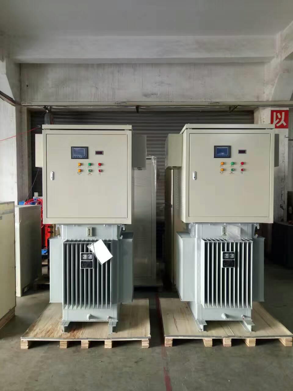 油浸式稳压器由调压变压器TS