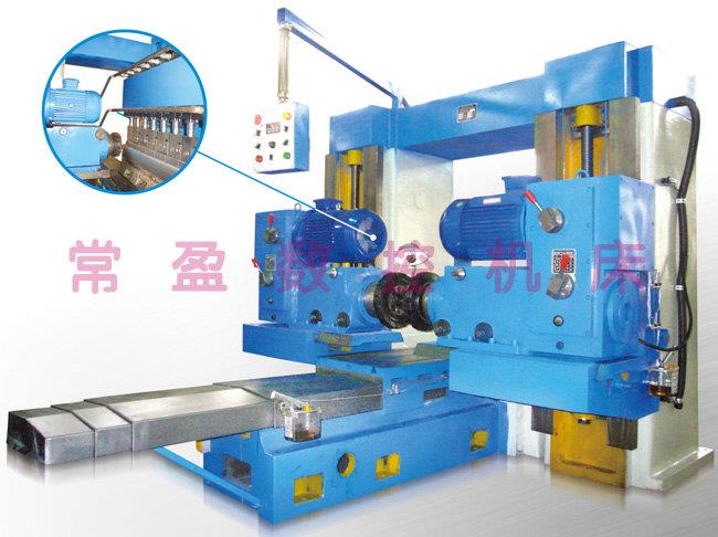 改良型双柱双面铣床