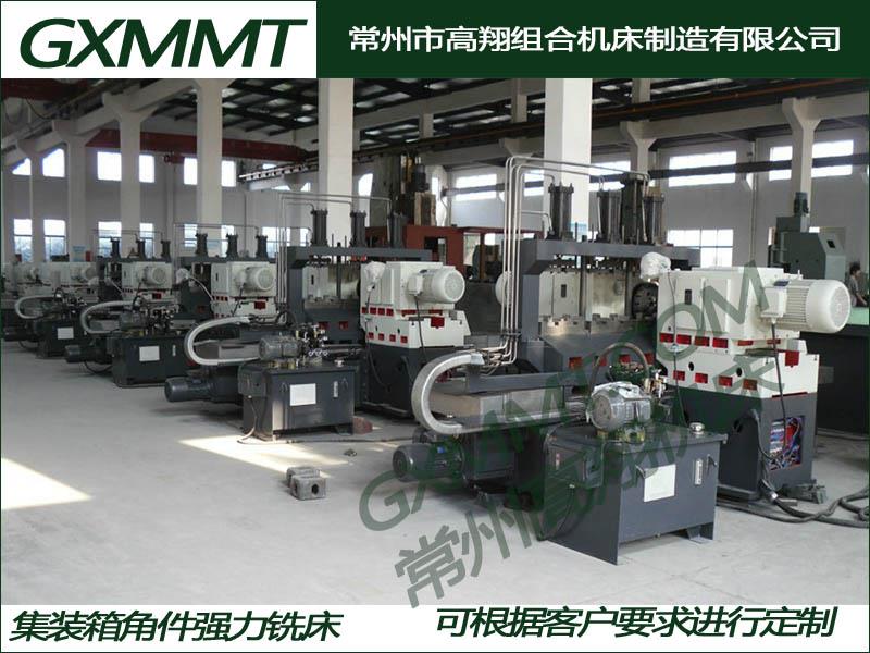 集装箱角件强力双面铣床