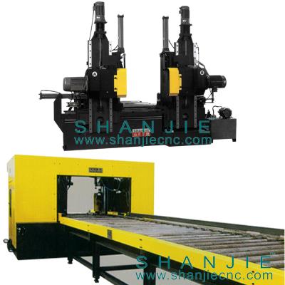 SJBM38数控H型钢锁口铣床