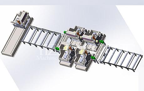 数控板材坡口三面铣机床