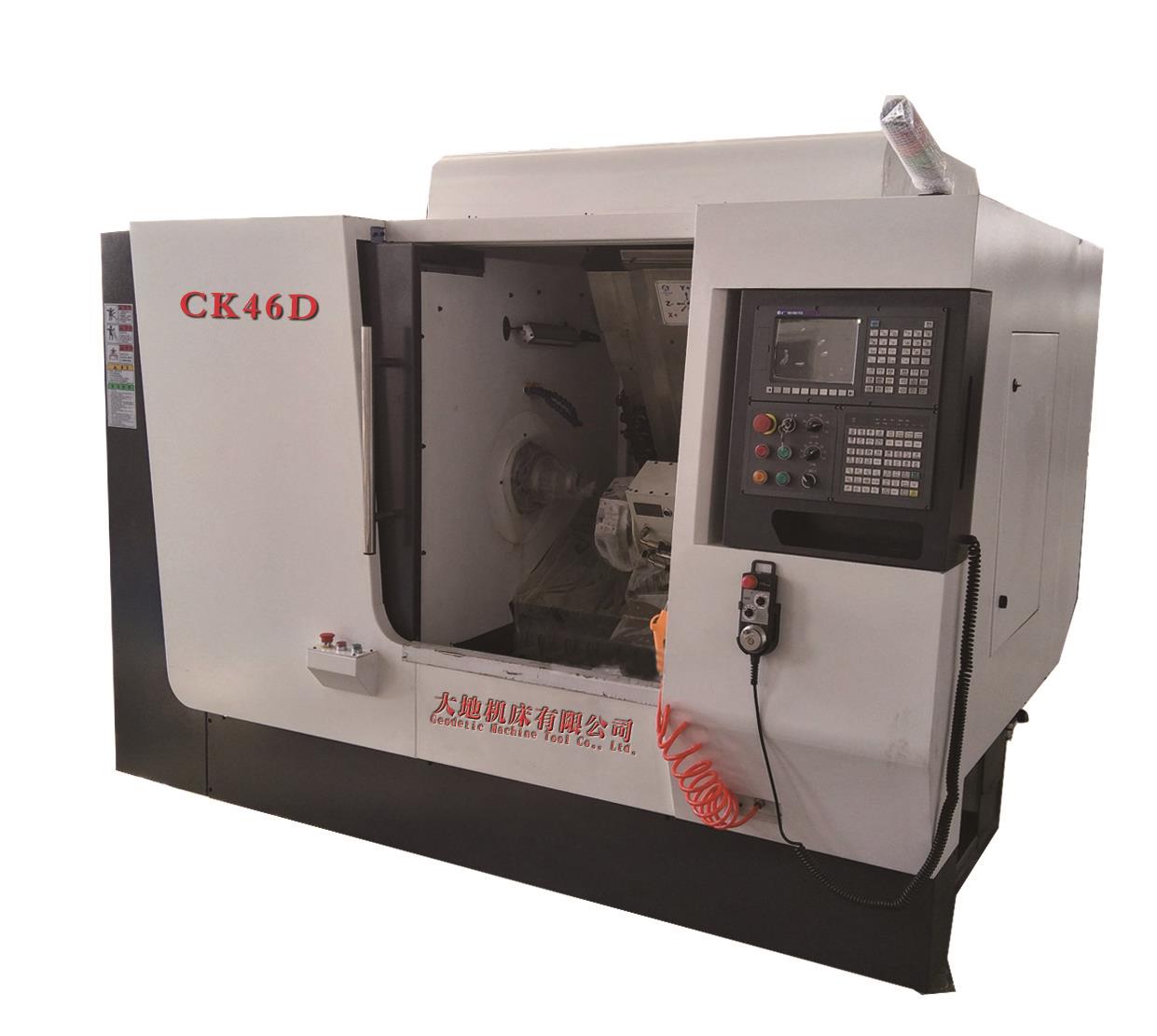 CK46D斜床身数控车床、车铣复合