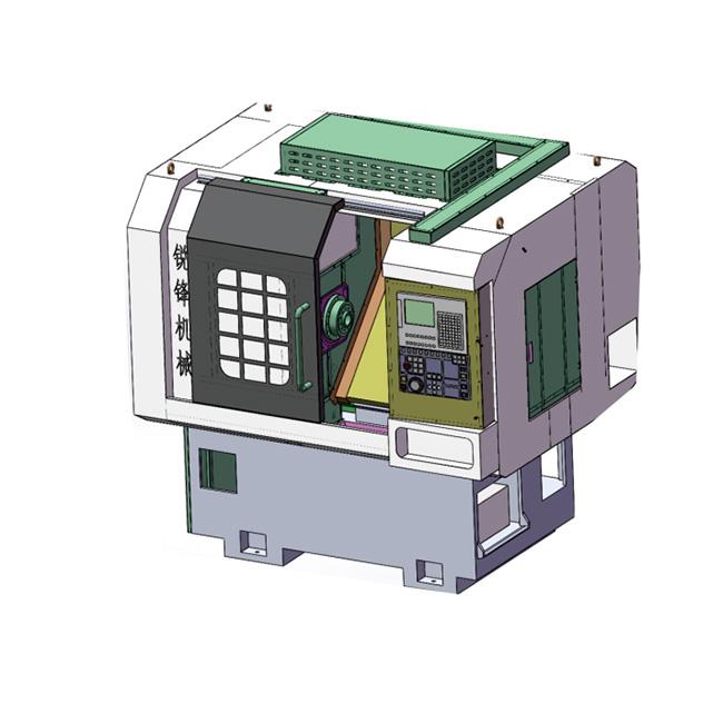 45°斜轨排刀式车铣复合型(标配型)