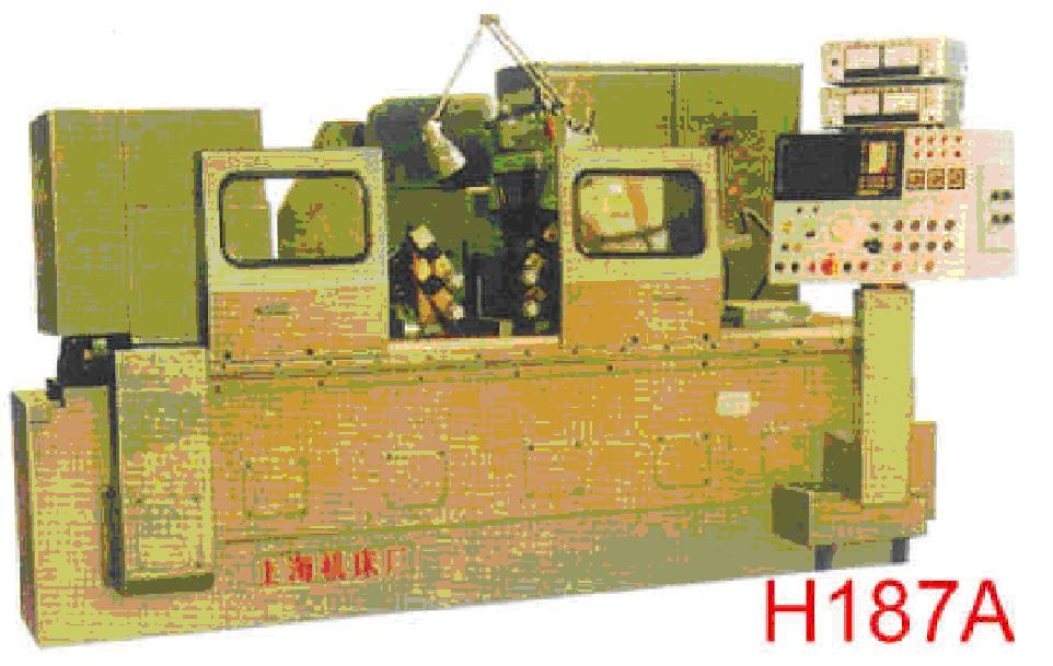 H187A数控曲轴主轴颈磨床