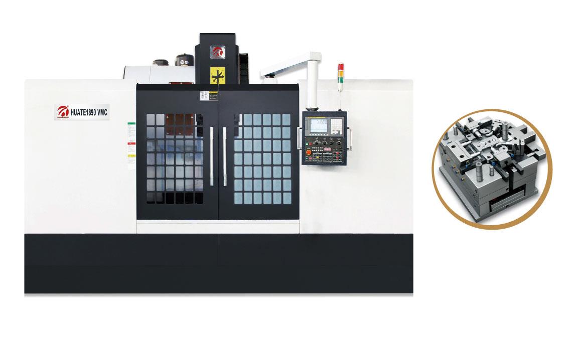 立式加工中心系列 HUATE – 1580L / 1890L三线