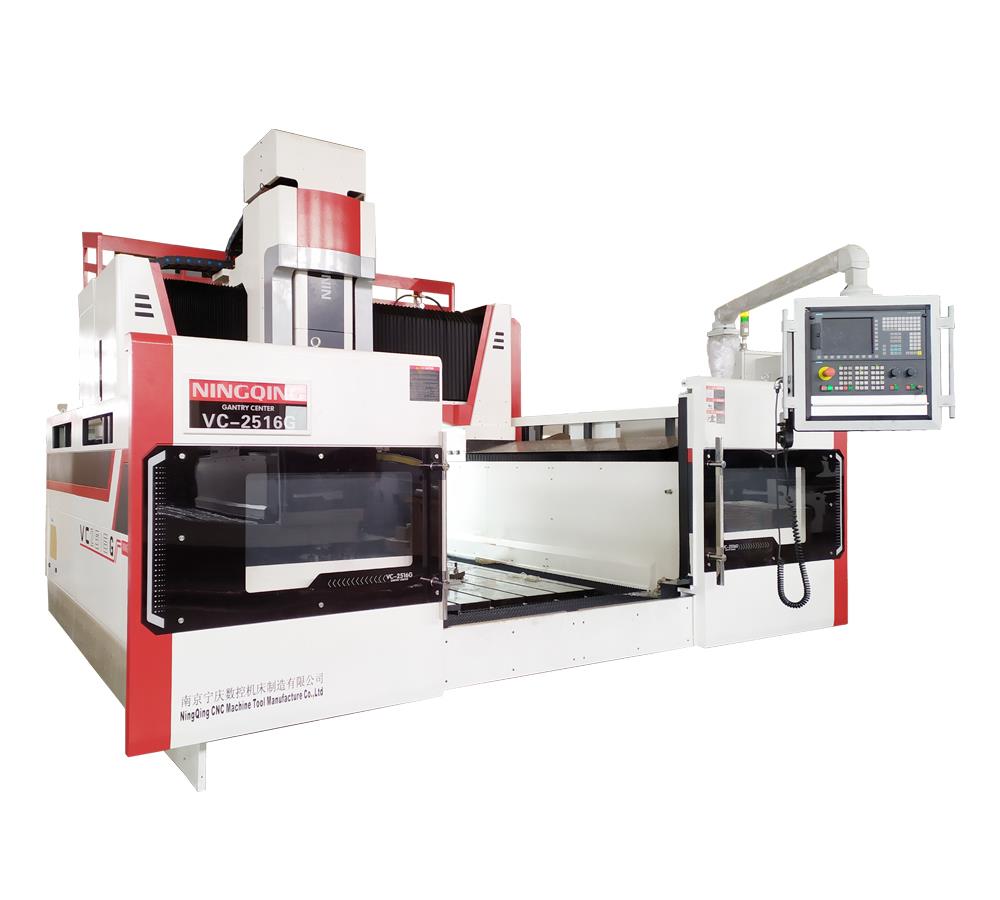 横梁移动式龙门数控加工中心:整体式