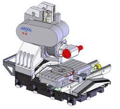 五轴立式加工中心 X-5 1250/630