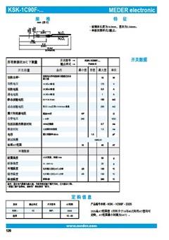 斯丹麦德KSK-1C90F开关样本
