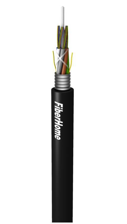 钢带纵包层绞式光缆(GYTS)